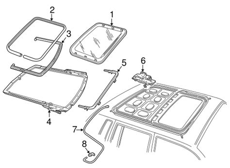 Sunroof For Lincoln Town Car Ford Parts Catalog