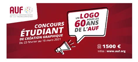 Concours De Création Du Logo Du 60ème Anniversaire De Lagence