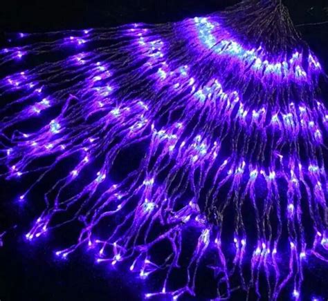 Led Waterfall Curtain Light 6m 3m 640 Leds Water Flow Christmas Wedding