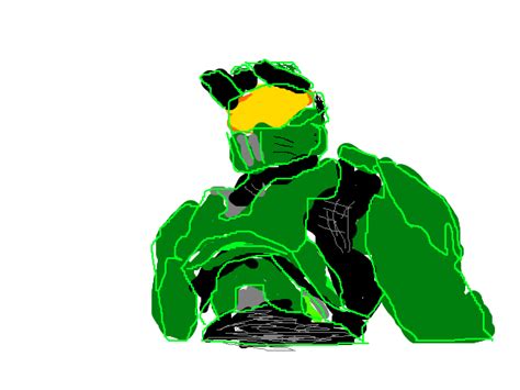 Halo Ce Master Chief Drawing By Short Bow On Deviantart