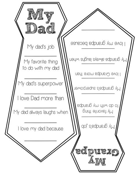 Free Printable Fathers Day
