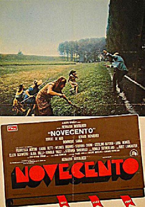 1900 original 1977 italian double fotobusta movie poster posteritati