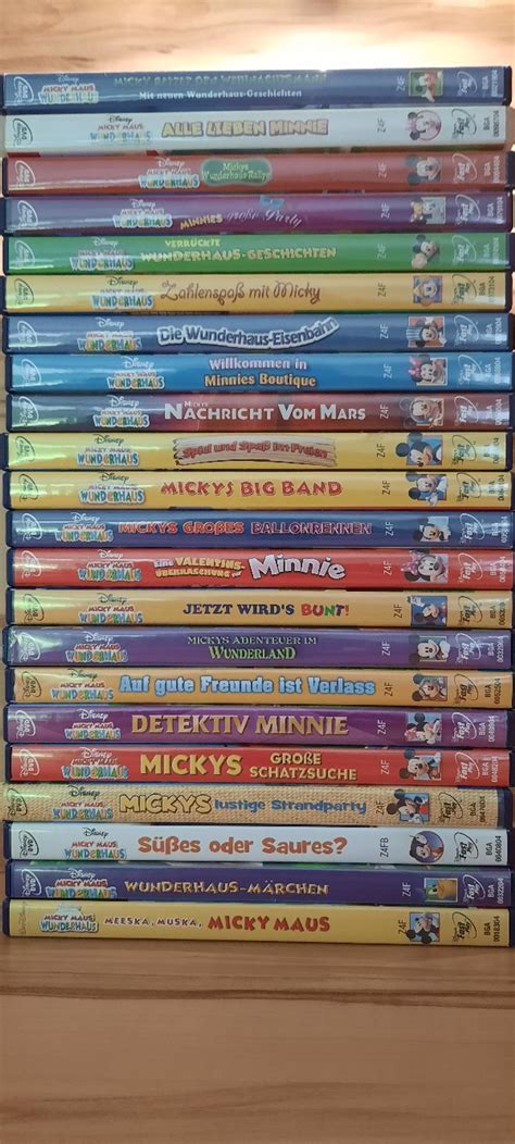 Disney Micky Maus Wunderhaus Dvds 22 Stück In 5760 Saalfelden Am Steinernen Meer Für € 13200