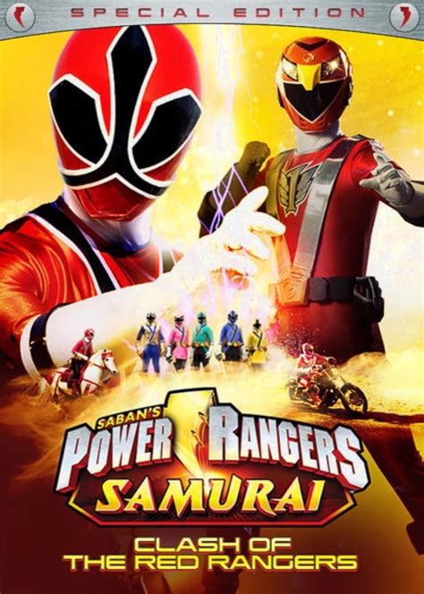 power rangers samurai clash of the red rangers the movie 2011 the poster database tpdb