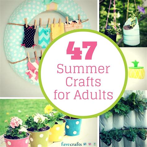 47 Summer Crafts For Adults