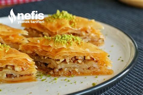 Cevizli Baklava Tarifi Videolu Nefis Yemek Tarifleri Kolay Ve