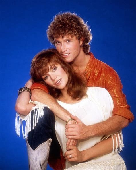 Andy Gibb And His Girlfriend Victoria Principal Photographed By Harry Langdon 1981 R80s
