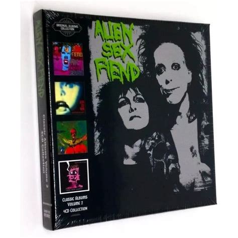 4 Cd Alien Sex Fiend Classic Albums Volume 2 Box Set Import Shopee