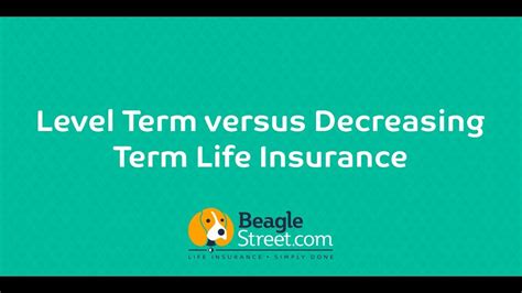 Once you've found a handful of solid life insurance companies, request quotes from each of them to get the best deal. Level Term Life Assurance