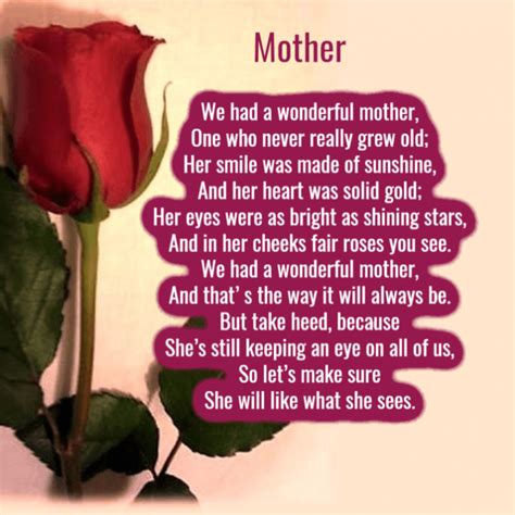 50 Mothers Day Love Poems 2023 Emotional