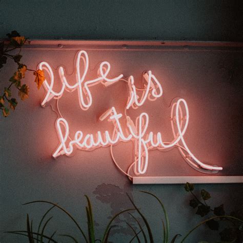 Neon Quote Signs Inspiration