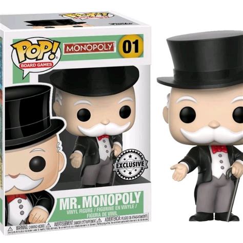 Funko Pop Mr Monopoly Uncle Pennybags Toys Board Games Exclusive New