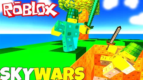 Roblox Skywars Minecraft Skywars Minigame In Roblox Roblox Gameplay