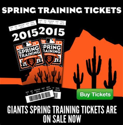 This 42,000 seat stadium is located right on the san francisco bay. San Francisco Giants Spring Training Index | SFGiants.com ...