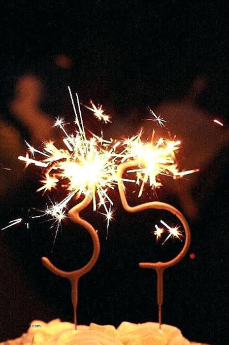 Birthday Candle Sparklers Numbers Birthday Candles Birthday Sparklers