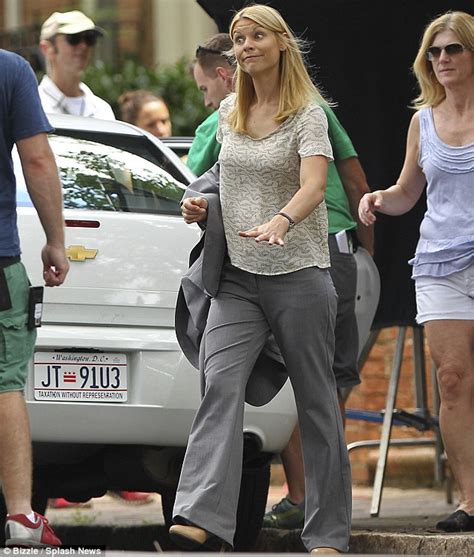 Claire Danes Looks Tense Filming Homeland As Its Claimed That She And