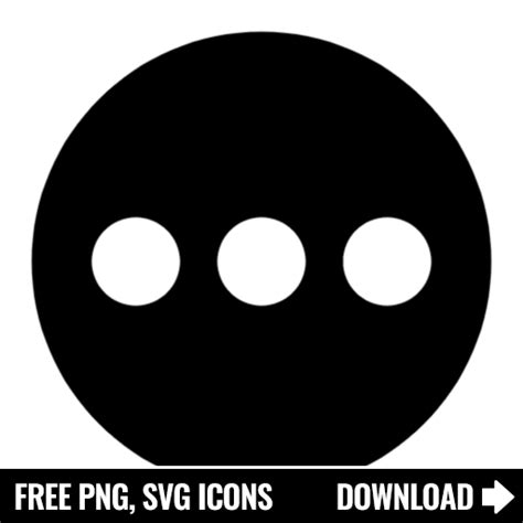 Free 3 Dots Svg Png Icon Symbol Download Image