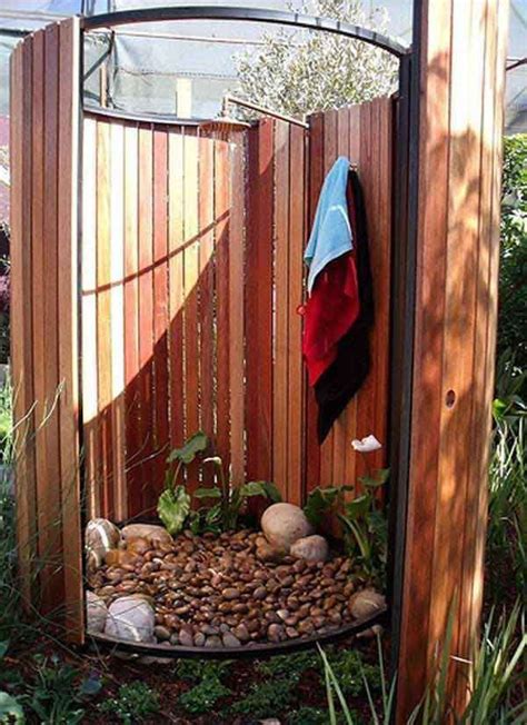 Ideas For Diy Outdoor Shower Enclosure Home Family Style And Art Ideas Decorazioni