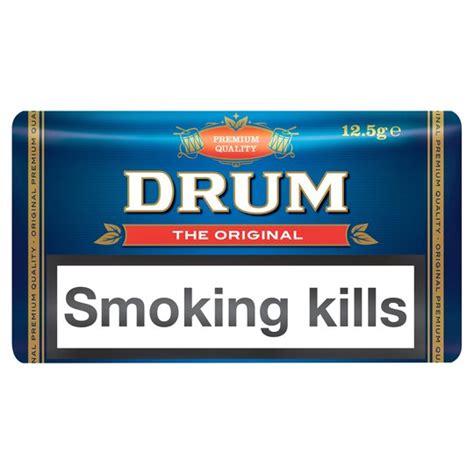 Drum Tobacco Pouch 125g Tesco Groceries
