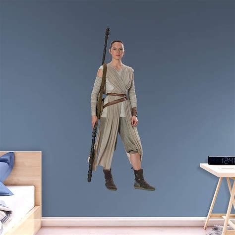 Rey Wall Decal Shop Fathead® For Star Wars Movies Decor Star Wars Wall Decal Rey Star Wars