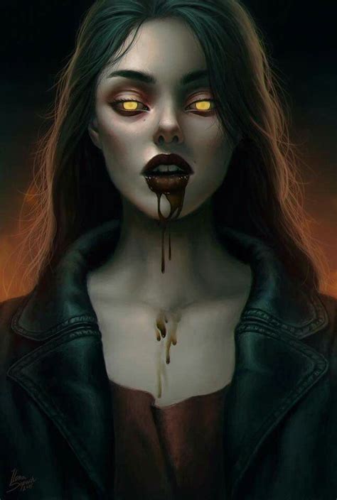 Vampire Art Image By Deborah Keeton On Faces Female Vampire Beautiful Dark Art