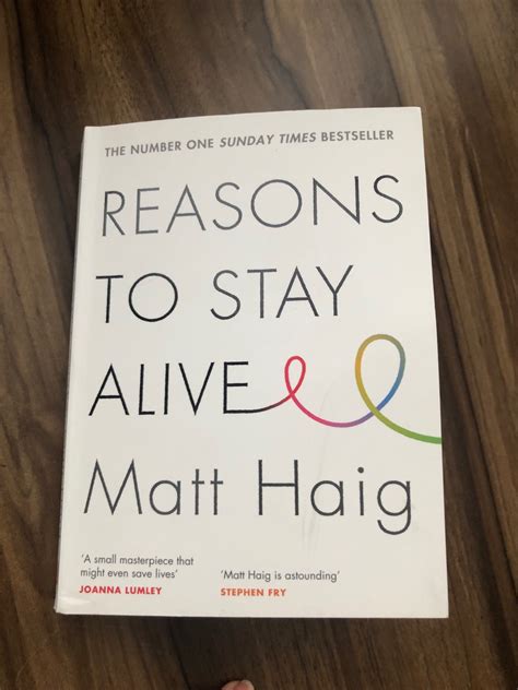 Book Review Reasons To Stay Alive By Matt Haig Artofit