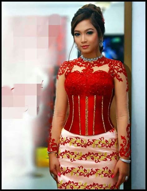 Myanmar Dress African Dress Fashion Pattern Dress Women