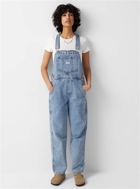 Levis Vintage Denim Overalls In Blue Lyst
