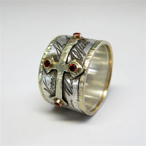 Handmade Mens Custom Wedding Ring By Janice Art Jewelry