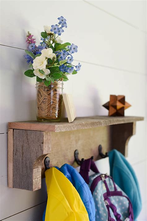 Diy Rustic Coat Rack From Pallet Wood Our Handcrafted Life