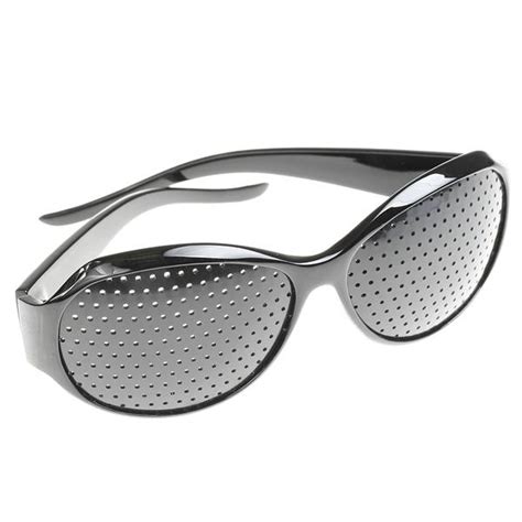 Purple Pinhole Glasses Natural Remedy Sport Sunglasses Plastic