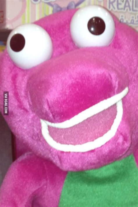 This Barney Doll Made My Little Sister Cry In Fear 9gag