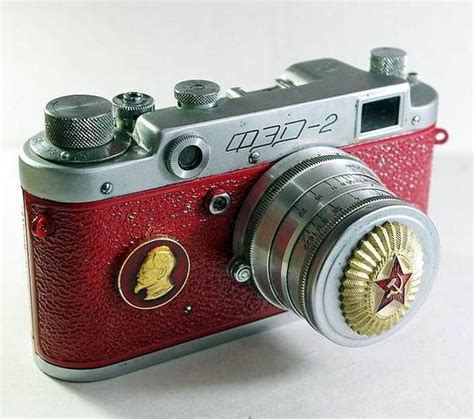 Фотоаппарат ФЭД символ советской фотоиндустрии