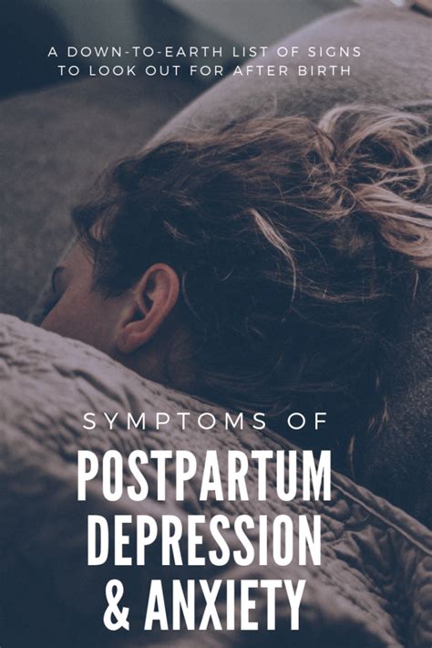 Not wanting to do activities that used to be fun. Symptoms of Postpartum Depression & Anxiety - Adore Them ...