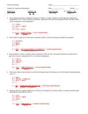 0 ratings0% found this document useful (0 votes). Gas Laws Worksheet Answer Key.doc - Honors Chemistry Name ...