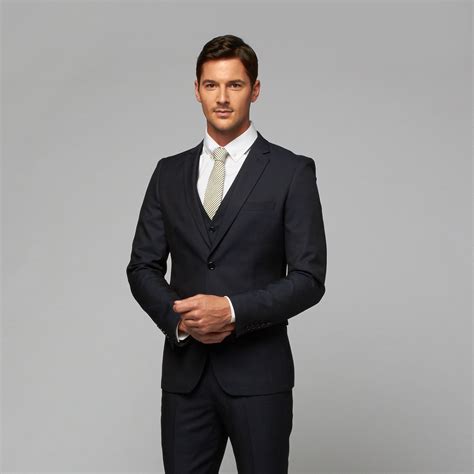 5 out of 5 stars. Modern Cut 3-Piece Suit // Navy (US: 38) - Portfolio Soho ...