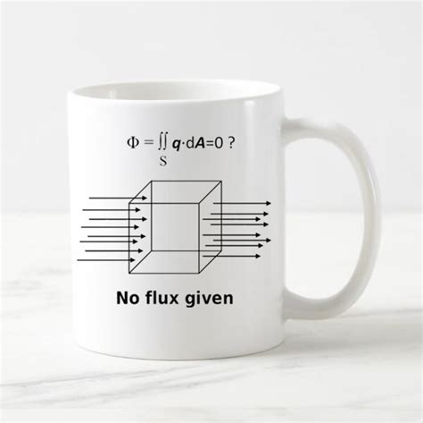 Hot Geek No Flux Given Mug Funny Science Physics Geek Coffee Mug Nerd