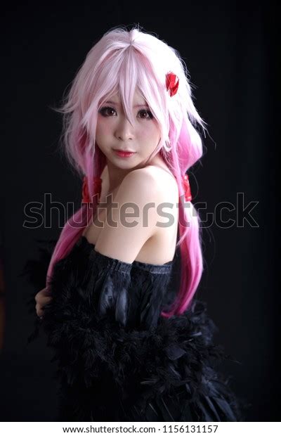 Portrait Japan Anime Cosplay Girl Isolated Stock Photo 1156131157
