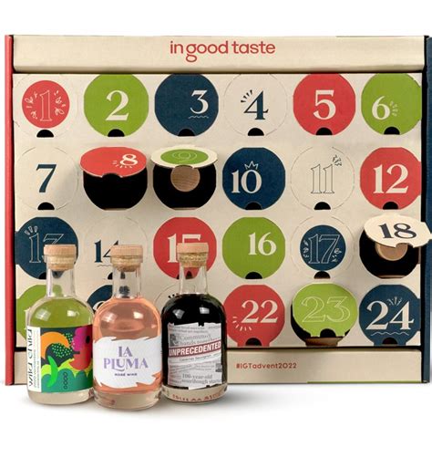 In Good Taste 2022 Wine Advent Calendar Launch Purewow