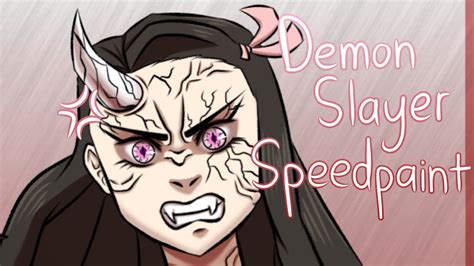 Speedpaint Demon Slayer Youtube
