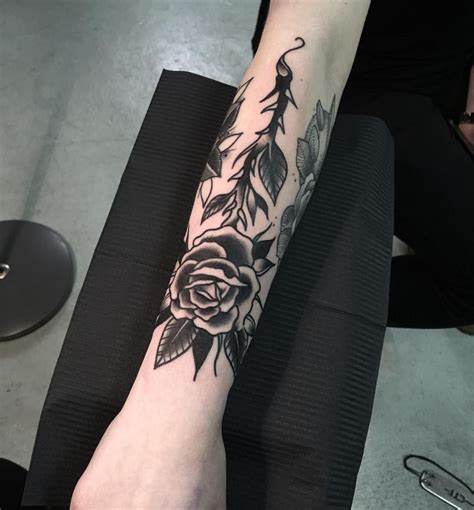 49 Stunning Rose With Thorns Tattoo Meaning Image Hd