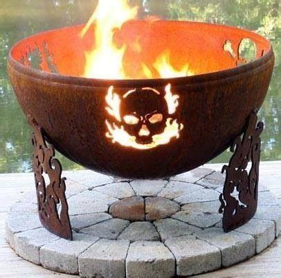 Check spelling or type a new query. Awesome skull fire pit, i want! | Metal fire pit, Skull decor