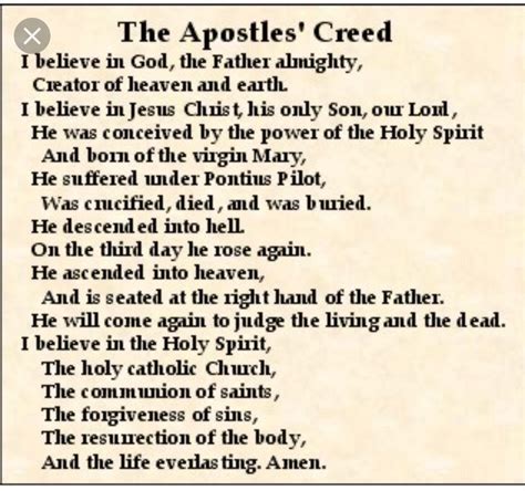 Free Printable Apostles Creed Worksheet The Idea Is To Answer Questions