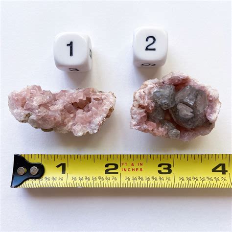 Argentina Pink Amethyst Crystal Clusters And Geodes 15 Grams Etsy