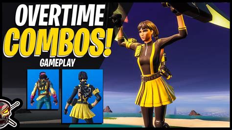 Yellow Cameo Vs Chic Overtime Challenge Combos In Fortnite Youtube