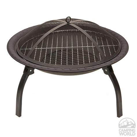 We absolutely love this fire pit! Portable Outdoor Fire Pit | Camping World