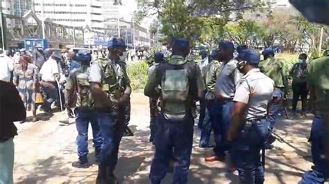 50 Zimbabwe War Veterans Arrested In Harare Youtube