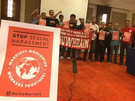 Marriott Workers Around The World Demand Global Measures To Combat Sexual Harassment Iuf