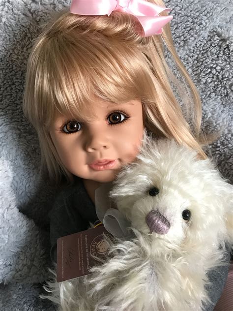 Masterpiece Doll Julia And Charlie Bear Lifelike Dolls Realistic