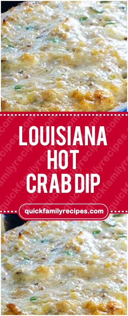 Louisiana Hot Crab Dip In 2020 With Images Hot Crab Dip Seafood